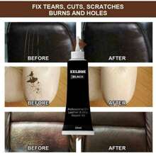 NetHong 2X Black Leather Vinyl Repair Kit For Furniture Couch Car Seats Jacket - Black - View 4