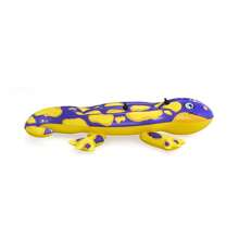 Importadora La Merced Salamander Lifeguard Ride-On Float 1.91m Long Inflatable Children's Float For Pool - Violet Purple - View 5