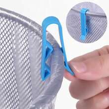 10/20pcs Trash Can Clips, Holder Rings For Garbage Bag Fixed Clip Home Use, Non-Slip Basket Edge Fixation Rings