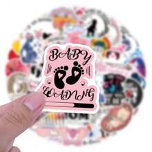 55Pcs Pregnancy Stickers Pack | Western Stickers,High Quality Stickers For Scrapbook,Graffiti Sticker,Journaling,Laptop,Bumper,Skateboard,Water Bottles,Computer,Cartoon,Hard Hat,Car Stickers,Stickers Can Bring A Lot Of Fun To Your Life,The Perfect Gift For Adults