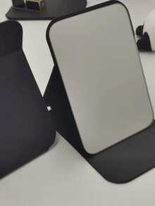 Espejo de maquillaje portátil de escritorio, espejo plegable de alta definición para uso personal, dormitorio de estudiantes y hombres