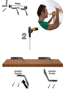 Thick Solid Wood Shelf Rustic Pine 14 Cm Deep - Rỉ Nâu - Xem 3