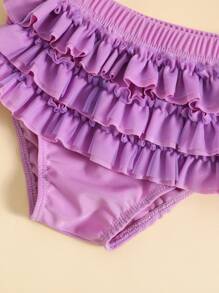 Baby Girls Beachwear - Purple - View 8