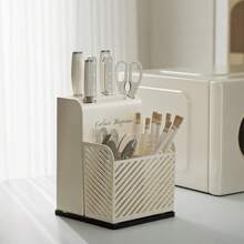 1pc Luxury Kitchen Knife Holder Storage Rack - Includes Knife, Pot Lid, Cutting Board, Chopstick Holder, All-In-One Kitchen Tool