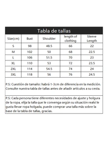Camiseta de hombre con estampado de letras, camiseta de verano de cuello redondo y manga corta - Negro - Ver 7