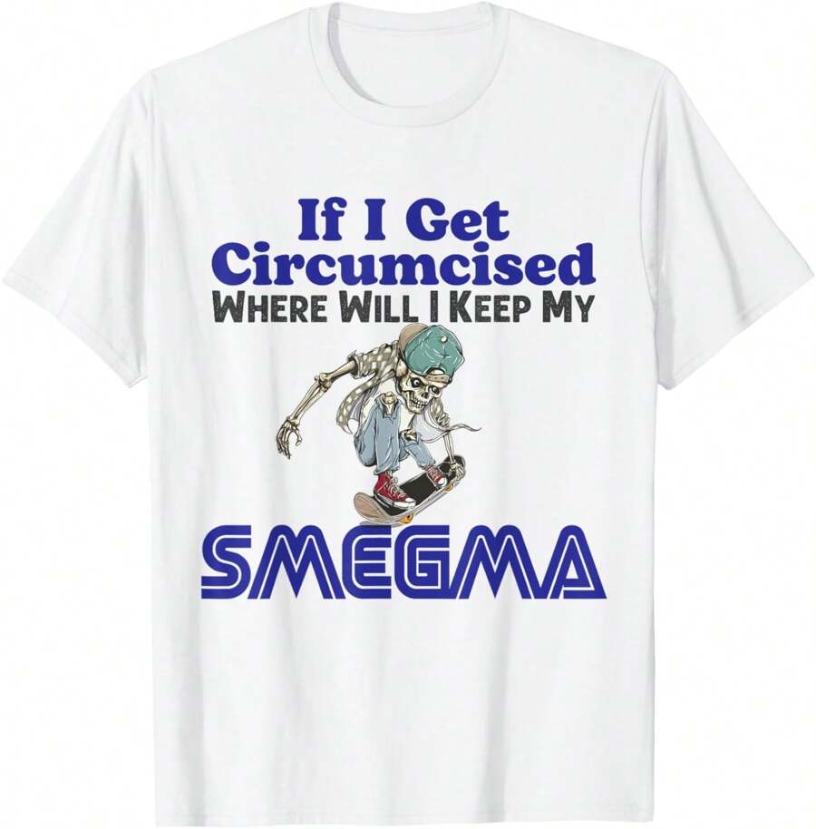 Men's Funny T-Shirt Graphic T-Shirt For Men Guitar Pick T-Shirt Soft Fabric, Breathable, Comfortable Short Sleeve T-Shirts Perfect For Summer - Meme Smegma hài hước gây khó chịu - Xem 1