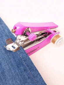 1 Piece Mini Manual Sewing Machine, All-In-One, Quick Sewing, Portable Sewing Machine, Portable Metal Sewing Machine, Multi-Functional Home Sewing Machine