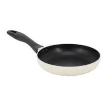 Oster Clairborne 8 Inch Round Nonstick Aluminum Frying Pan In Linen - 1 - View 1