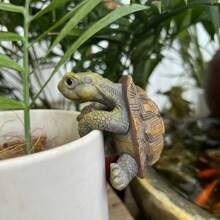 1 pièce Figurine de tortue, un cadeau de fête des mères/pères significatif représentant la longévité et la santé