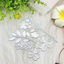 [Spring/Summer Edition] Spring Flower Clover Cutting Dies Luck Leaf Embossing Metal Dies Cut For DIY Scrapbooking Album Decorative Paper Crafting Card Making