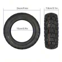 10 Inch 80/65-6 Off-Road Vacuum Tire, Thicker Inner And Outer Tire Replacement Accessories Suitable For Zero 10X Dualtron Kugoo M4