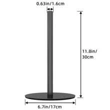 Paper Towel Holder Countertop, Standing Paper Towel Roll Holder For Kitchen Bathroom,Stainless Steel
