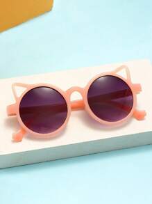 6pcs/Set Children's Fashion Glasses Set Children's Boys' Glasses Girls ' Summer Baby Glasses Suitable For Outdoor Sports - Multicolor - View 3