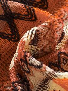 Young Girl 3D Floral Decor Strap Lining Dress