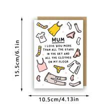 Mother's Day Cards, Pun Greeting Cards, Happy Mother's Day, Fashionable Mother's Day Greeting Cards For Mom, Funny Greeting Cards