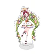Anime Kimi No Koto Ga Dai Dai Dai Dai Daisuki Na Hyaku-Nin No Kanojo Decoración de marca de soporte acrílico de conejo de Pascua de 15 cm de alto