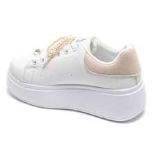 Women's Casual Sports Shoes, Minimalist And Fashionable, Suitable For Daily Wear - Beige - View 3