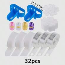 Kit de 32 piezas de accesorios para globos, adecuado para arcos de globos, guirnaldas de globos, para fiestas de Pascua, cumpleaños, bodas, bautizos, graduaciones, Halloween, Navidad, Año Nuevo, regalos del Día de la Madre