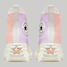 Tenis Converse Ctas Lugged Casual Leopardo Para Mujer - Blanco - Ver 4