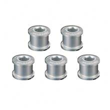 MOTSUV 5pcs Bicycle Crankset Screws, Suitable For Single/Double Chainring Aluminum Alloy Road Bike And Mountain Bike