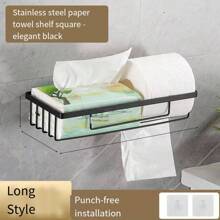 1 件免钻浴室置物架，壁挂式淋浴架，铝制三角形收纳架，家居浴室装饰