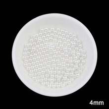 200/300/1000 piezas de cuentas de perlas falsas, sin agujero, para manualidades DIY, joyería, relleno de jarrones, dispersión en mesas, decoraciones de boda - Perla sin agujero - Ver 20