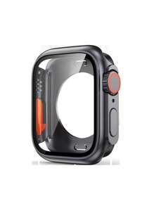 1pc Apple Watch S10 Series Protective Case Compatible With Apple Watch S10/9/8/7/SE/6/5/4/3/2/1, Fits 40mm/41mm/44mm/45mm/S10 42mm/46mm Dial Size