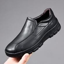 Men's Hiking Shoes, Outdoor Trekking Shoes, Walking Shoes, Casual Shoes, Loafers, Flat Shoes, Casual Sneakers, Driving Shoes - Black - View 3