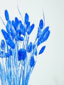 50/100Pcs Dried Natural Flowers Decoration, Natural Dried Rabbit Tail Grass Flowers, Dried Pampas Grass, Used For Home Decor, Wedding Decor, Party Decor, DIY Craft, Shooting Props, Theme Decoration, 15inch (White) Gifts Birthday Graduation