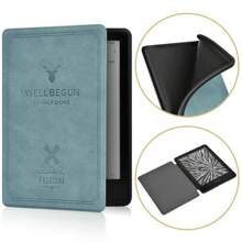 Magnetic Protective Shell Pouch Case For Kindle Paperwhite 2024 12th Generation & Colorsoft 7 Inch (Model No. SA569P SA568B)