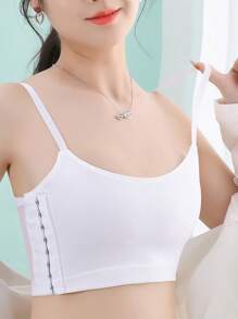 1pc Women Breast Wrap Compression Bra, Seamless Tube Top Shapewear For Large Bust To Look Smaller