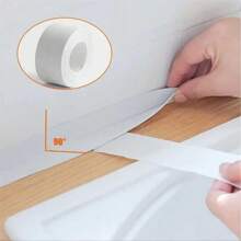 1 pezzo di Nastro sigillante in PVC impermeabile e antimuffa, Nastro autoadesivo per crepe di lavandini, Nastro sigillante per bordi di cucina, bagno e vasca da bagno