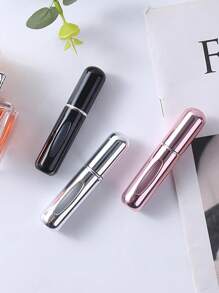 1 pieza Botella de perfume portátil y recargable de alta gama, recipiente de vidrio vacío para descarga, frasco de perfume - Multicolor - Ver 3