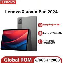 Lenovo Global ROM Firmware Update For  Xiaoxin Pad 2024 (6GB/8GB RAM 128GB Snapdragon 685) Gray Version - Multi-Language OS Recovery Tool With Original Stock ROM - WiFi/Bluetooth/Display Driver Fix | Step-By-Step Installation Guide - Gray - View 1