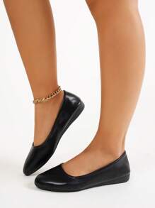 Women Flat Slip-On Casual Loafers, Comfortable For Work & Fashion, Spring/Autumn