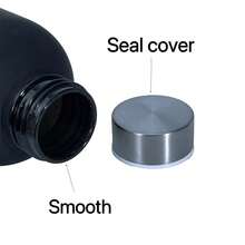 زجاجة مياه رياضية استوائية السطح ذات سعة 1000مل، مناسبة للتخييم والأنشطة الرياضية والسفر والمنزل وغيرها من المناسبات - متعدد الألوان - مشاهدة 9