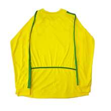 JERSEY BRASIL MANGA LARGA 2002 - Verde Lima - Ver 2