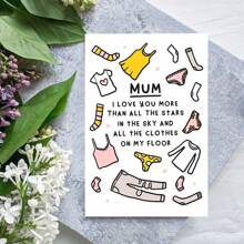 Mother's Day Cards, Pun Greeting Cards, Happy Mother's Day, Fashionable Mother's Day Greeting Cards For Mom, Funny Greeting Cards