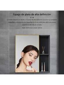 Modern Ceramic Washbasin Furniture 60*40cm With Mirror - 灰色 - 查看 6