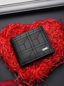 SHABILI Cartera clásica coreana para hombre, de gran capacidad, con múltiples tarjetas, esencial para hombres, cartera