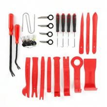 Das 35-teilige Car-Audio-Reparaturwerkzeugset eignet sich für die Kfz-Verkleidung, einschließlich Türverkleidungen, Leitungen, Entfernung und Einbau von Fensterabdeckungen, Befestigungen, Plaketten, Verkleidungen und mehr.