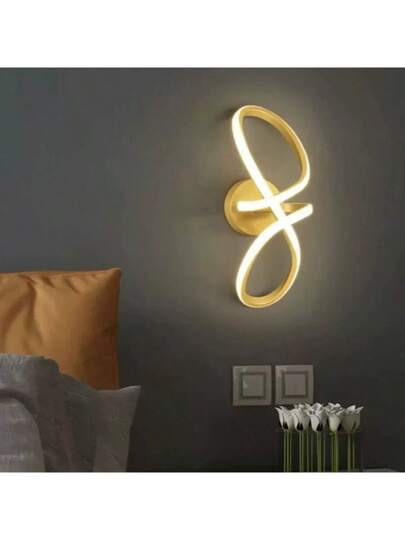 Minimalist Moderne Bedroom Wand Lamp, Corridor Hallway Entrance Balcony Living Room Background Lighting Fixtures view 3