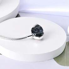 星空独角兽蛇骨链纯银DIY手链珠子配件挂珠制作适合送朋友