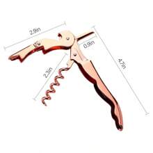 1 szt. Spersonalizowany KORKOCIĄG Niestandardowy grawerowany otwieracz do butelek wina Prezenty dla druhny dla jej mamy Kobiety Ślub Drużbowie On Mężczyźni Tata Chłopak Dom - Wielokolorowe - Zobacz 2