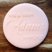 用 2 块饼干定制文字蛋糕装饰万圣节和圣诞节 DIY 切刀糖蛋糕模板婚礼粘土翻糖压花器名字蛋糕模具手工饼干/饼干压花器印章