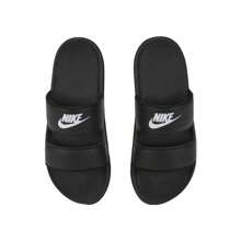 Nike 女士 WMNS OFFCOURT DUO SLIDE 休闲鞋，DC0496-001 - 黑色 - 查看 6