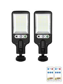 1/2/4/6/8 PCS Solar Wall Light, Outdoor Super Bright 60LED Solar Motion Sensor Wall Light, 3 Lighting Modes, Solar Panel Powered Garden Security Street Garden Light