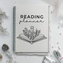 Reading Plan Notebook, 2025 Reading Plan, Reading Challenge, Book Review Diary, Monthly Reading Diary - Best Gift For Book Lovers,School Supplies,Back To School