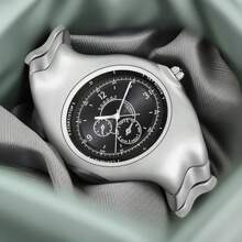 1pc Fashion Luxury Men's Watch Business Sport Elegant Quartz Watch Classic Leisure Clock Suitable For Everyday Life And Holiday Gifts