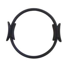 Flexible Arc Toning Ring For Pilates Yoga - 黑色 - 查看 1